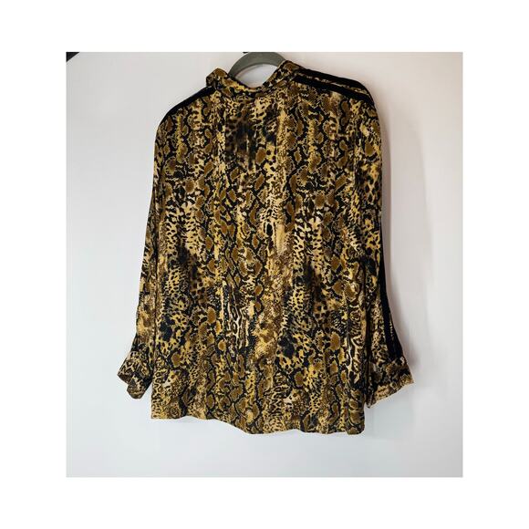 BA&SH snake print susie top S - Picture 9 of 9
